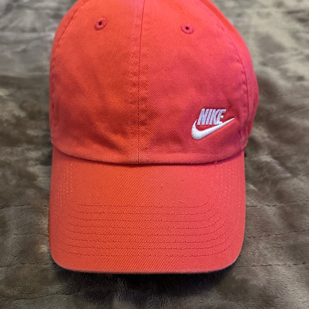 Nike Classic Red Cap with White Logo